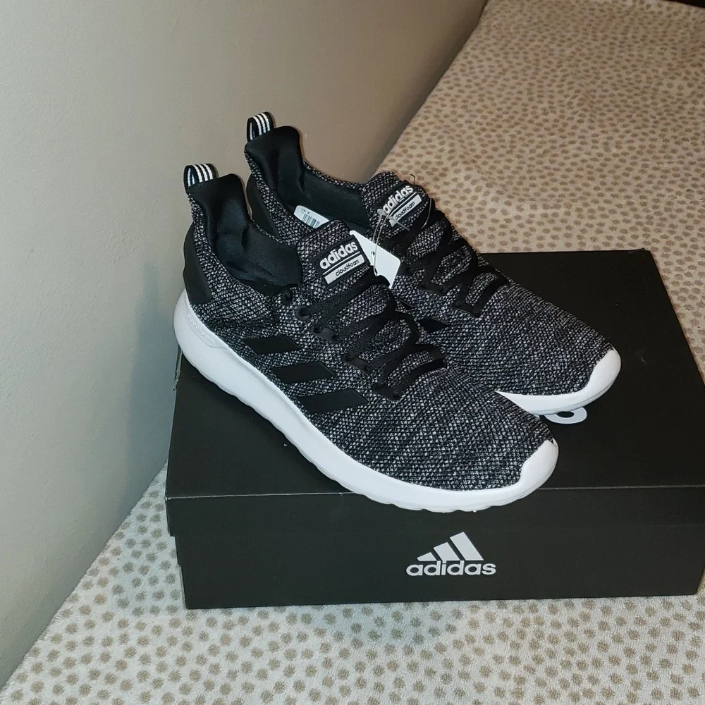 Adidas Cloudfoam Comfort, Breathable, lite Racer Made with Earth Friendly Mater - Picture 3 of 12